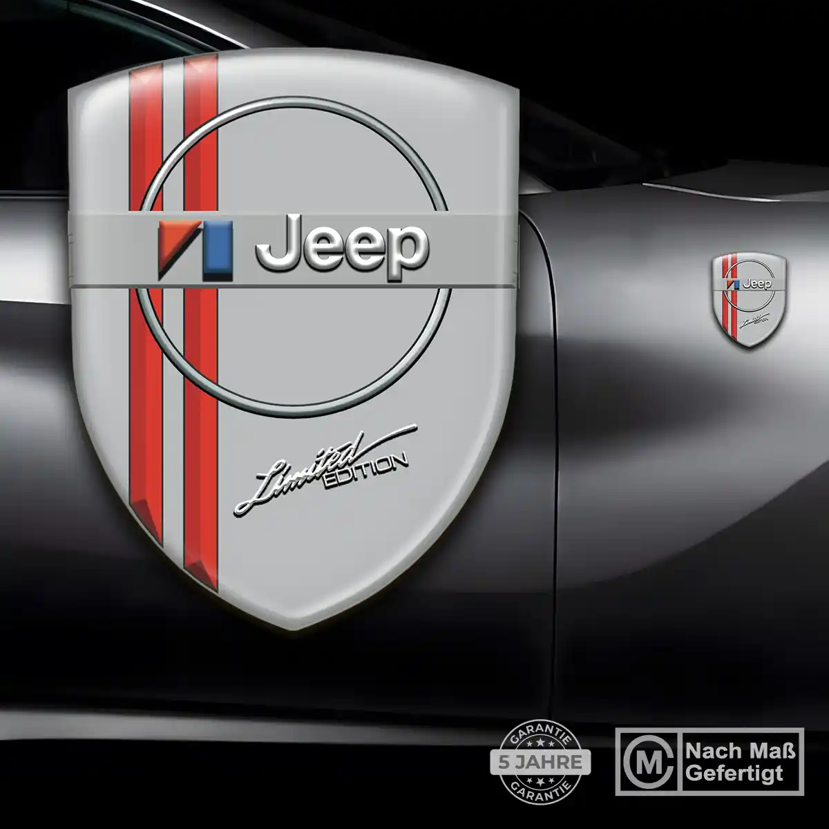 Jeep Aufkleber Emblem Auto Limitierte Auflage