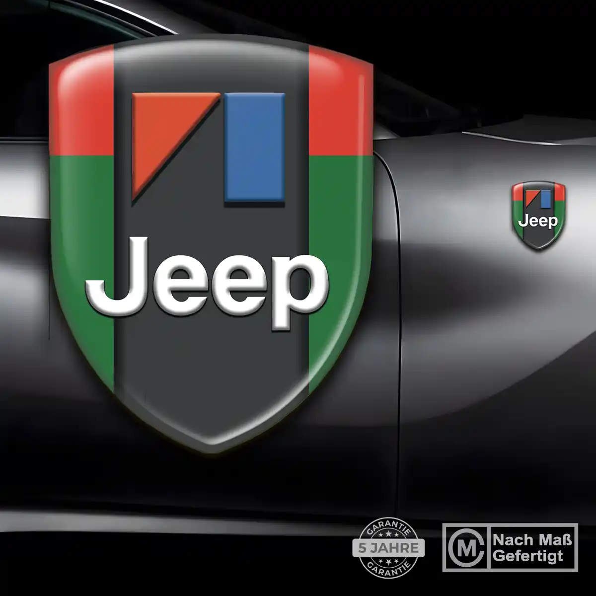 Jeep Aufkleber Emblem Auto Premium-Edition