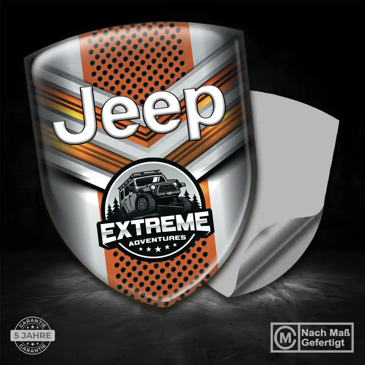 Jeep Aufkleber Emblem Auto Stilvolles Design