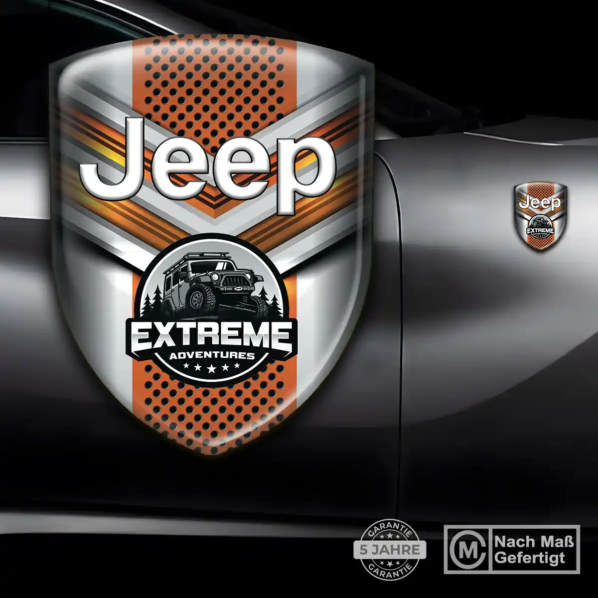 Jeep Aufkleber Emblem Auto Stilvolles Design