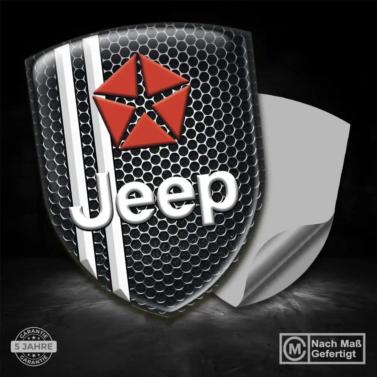Jeep Aufkleber Emblem Elegantes Design