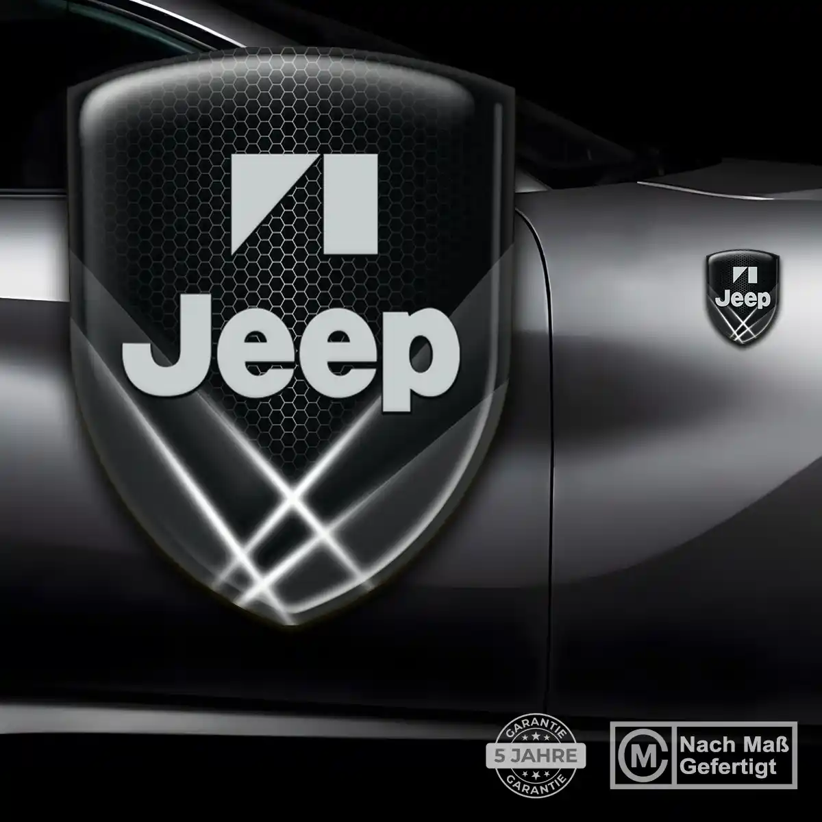 Jeep Aufkleber Emblem Exterieurdesign