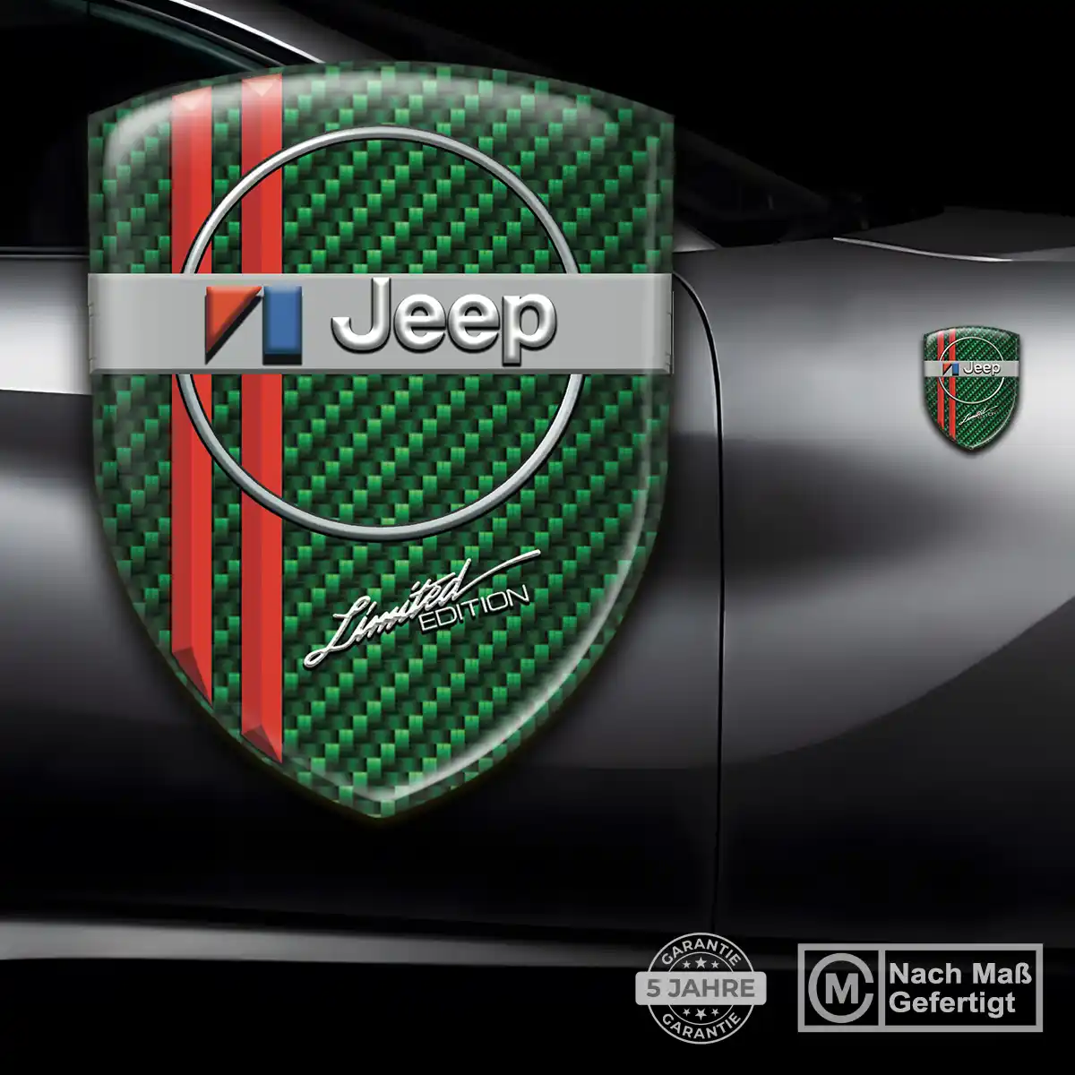 Jeep Aufkleber Emblem Limitierte Auflage