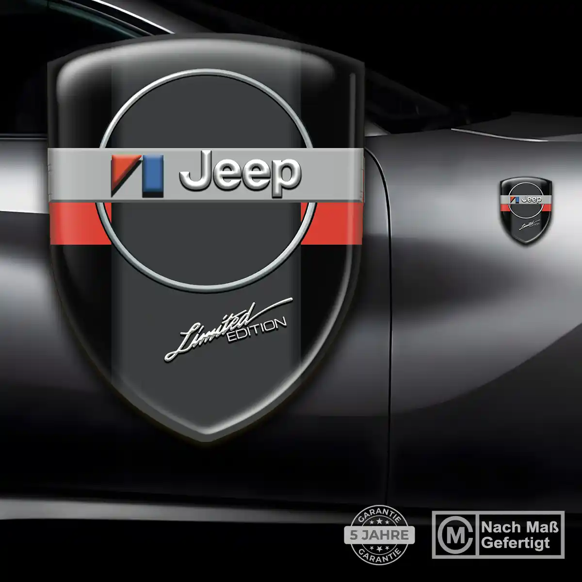 Jeep Aufkleber Emblem Markenedition
