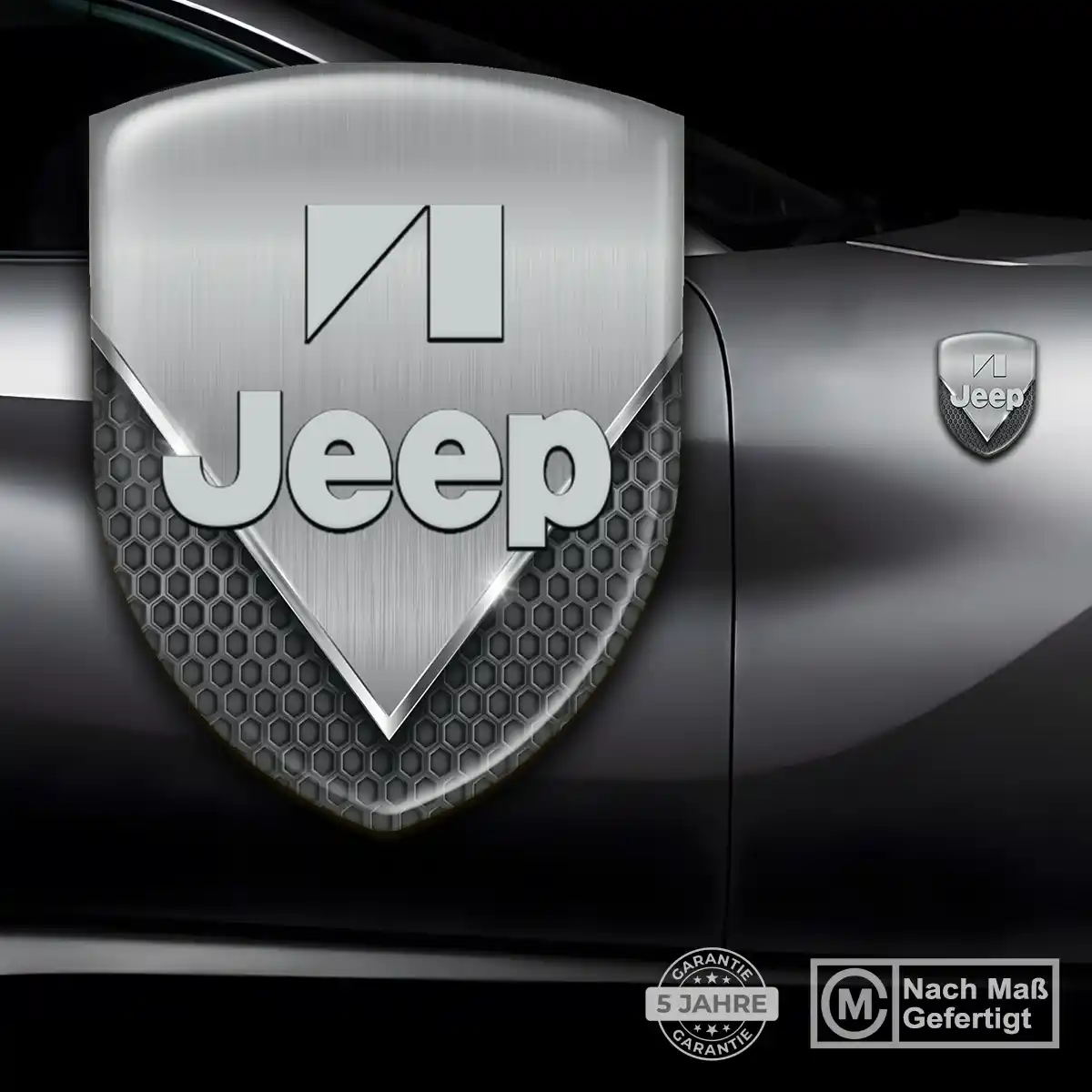 Jeep Aufkleber Emblem Premium-Edition