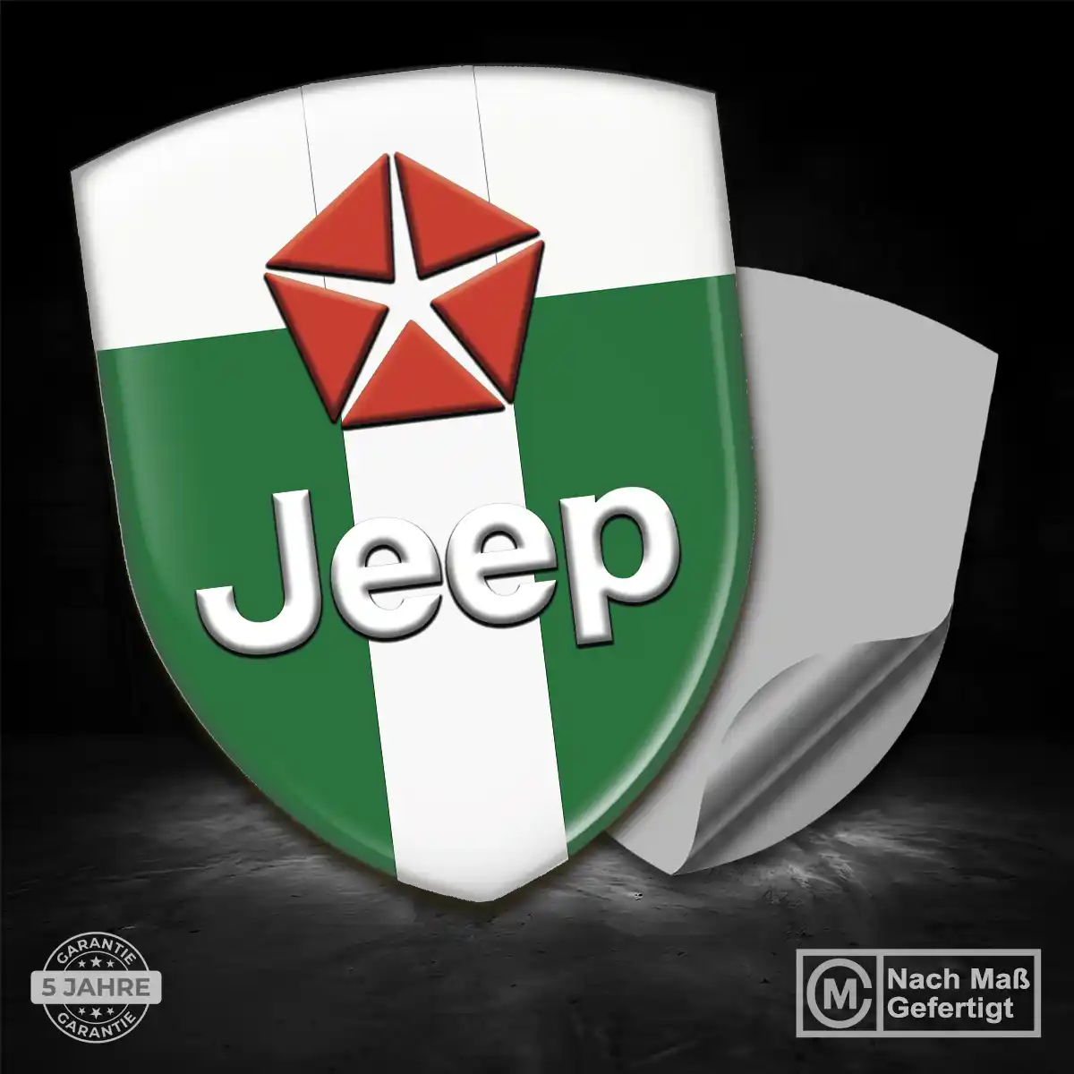 Jeep Aufkleber Emblem Premiumqualität