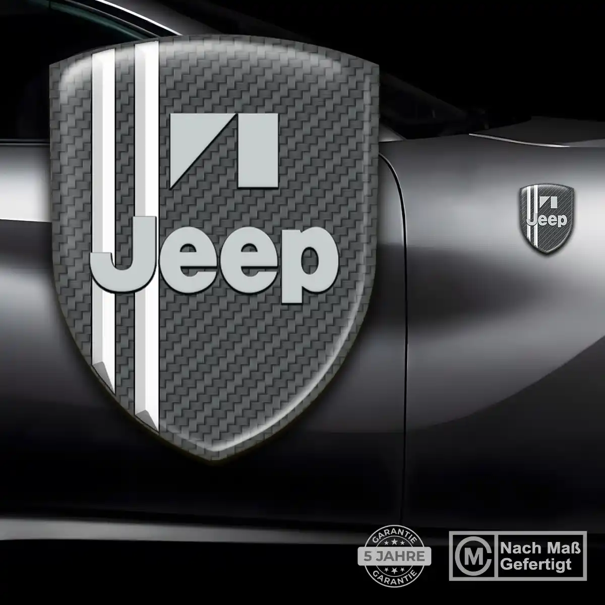 Jeep Aufkleber Emblem Stilvolles Design