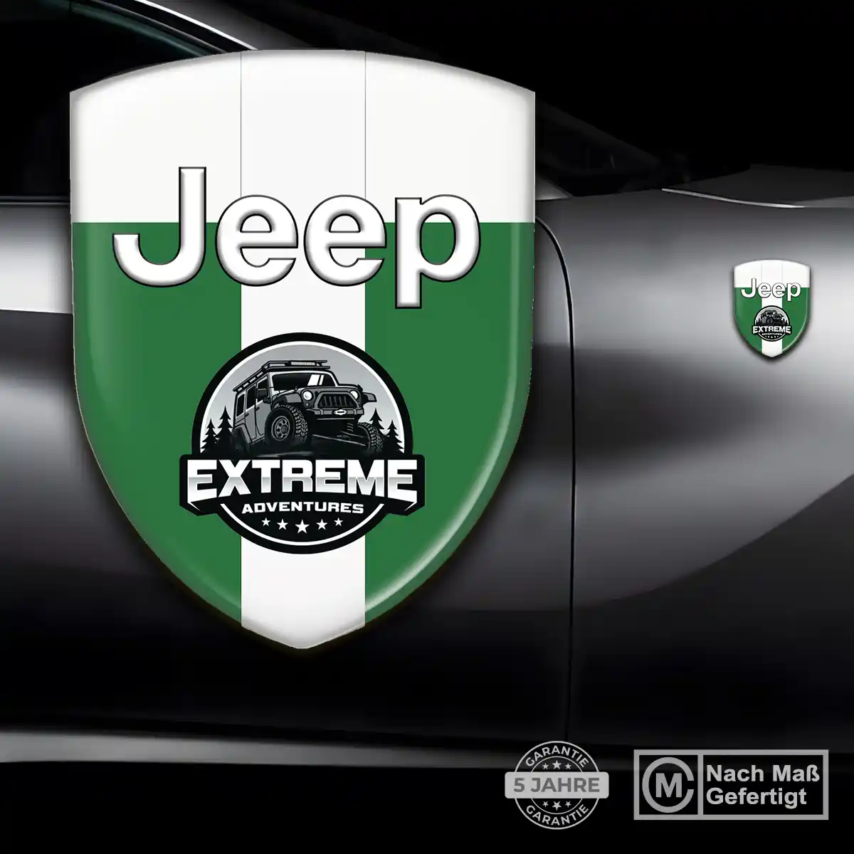 Jeep Aufkleber Emblem Wappen Auto Interieurdesign