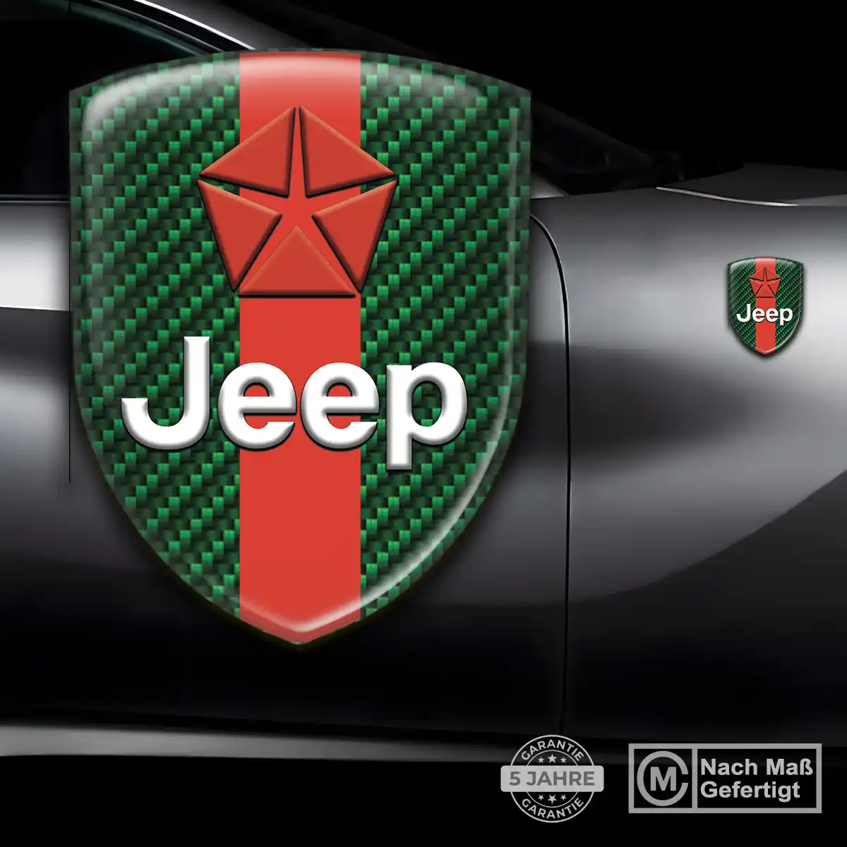 Jeep Aufkleber Emblem Wappen Auto Limitierte Auflage