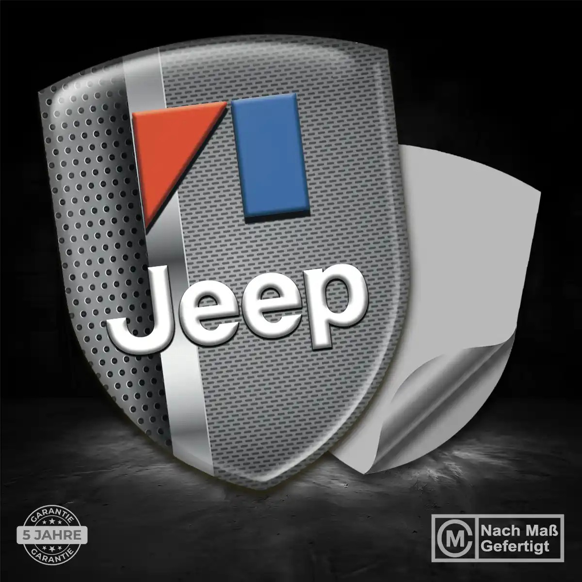 Jeep Aufkleber Emblem Wappen Auto Markenedition