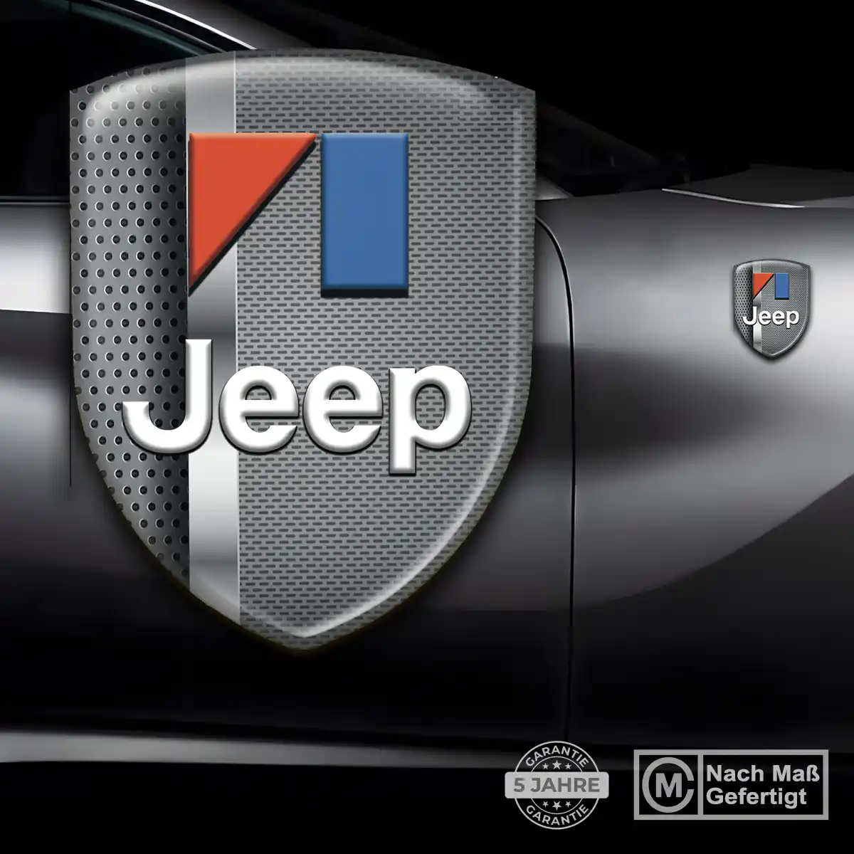Jeep Aufkleber Emblem Wappen Auto Markenedition