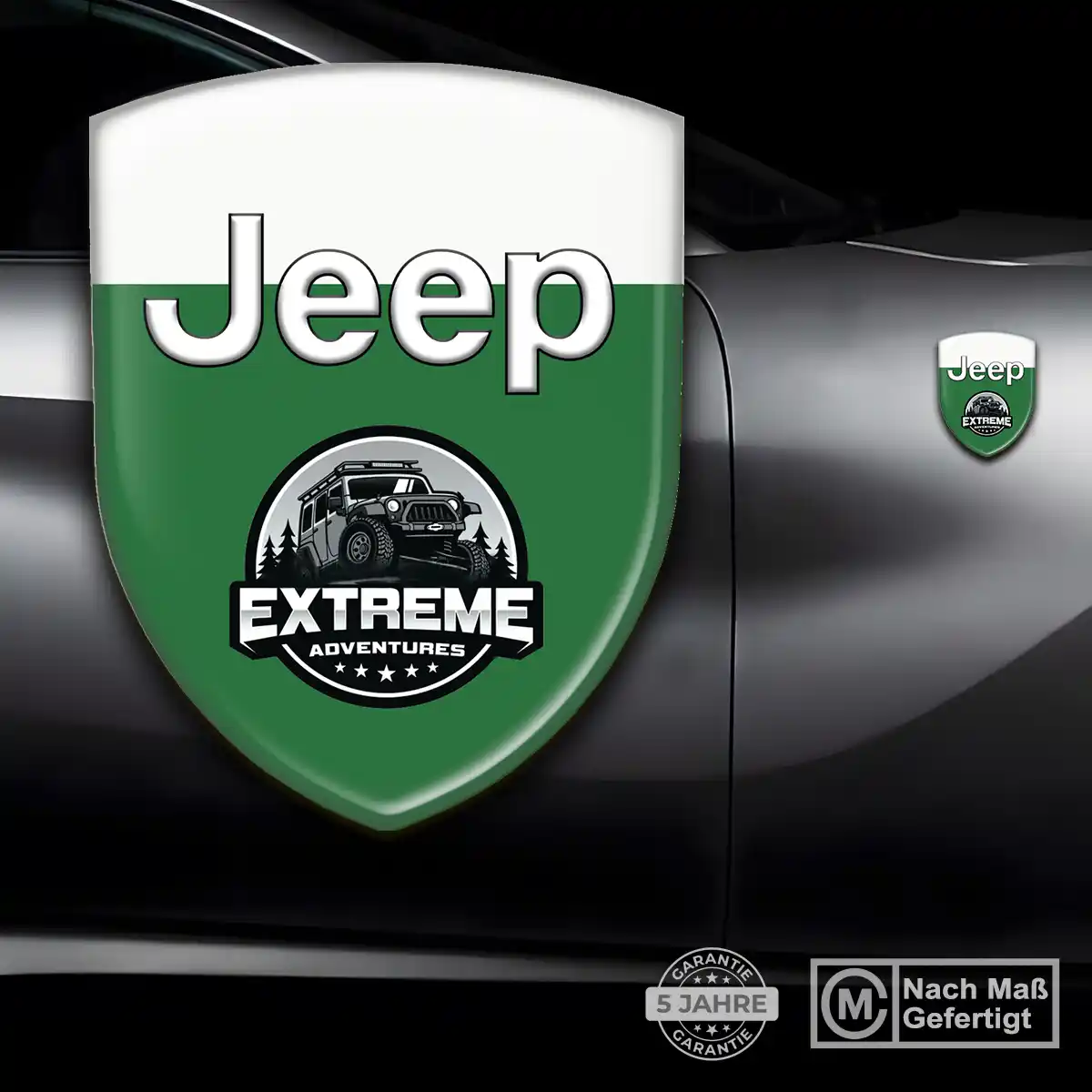 Jeep Aufkleber Emblem Wappen Auto Premiumqualität
