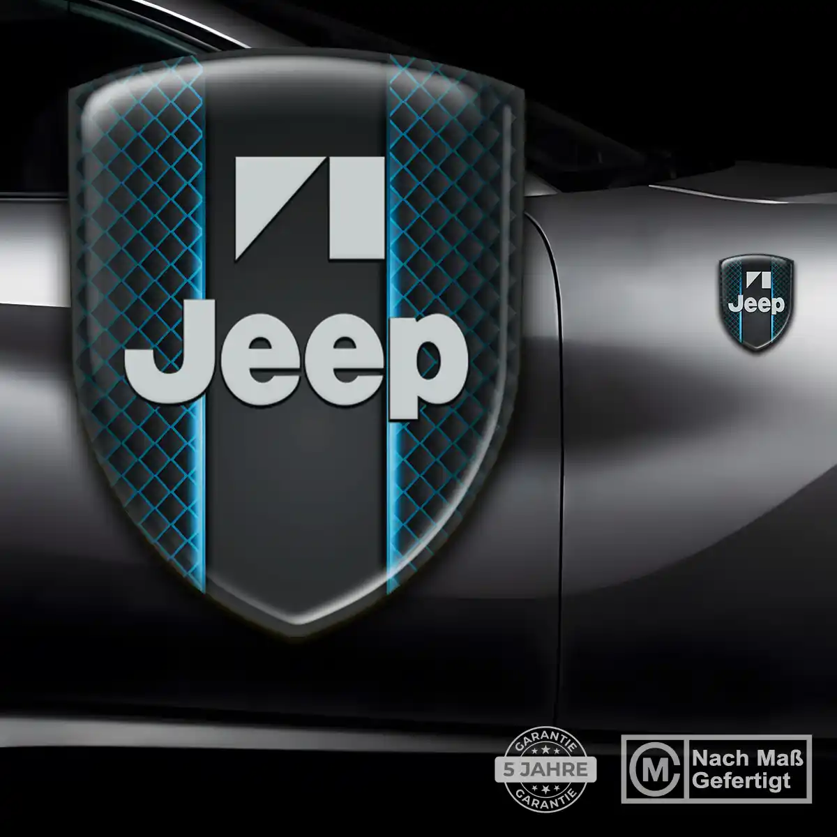 Jeep Aufkleber Emblem Wappen Auto Stilvolles Design