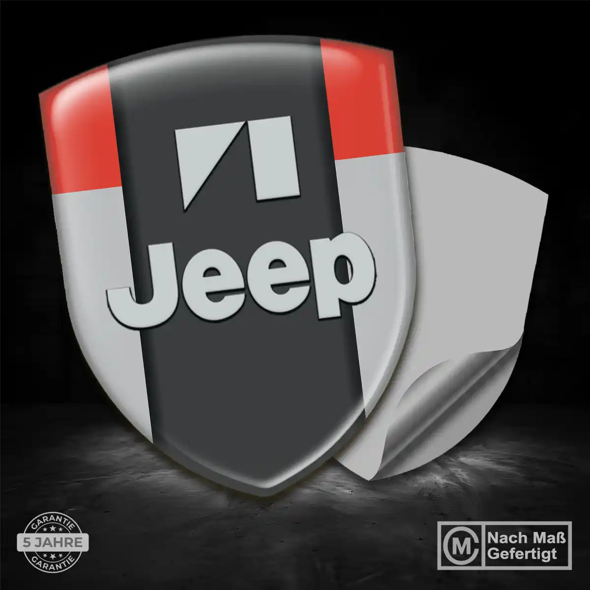 Jeep Aufkleber Emblem Wappen Exterieurdesign