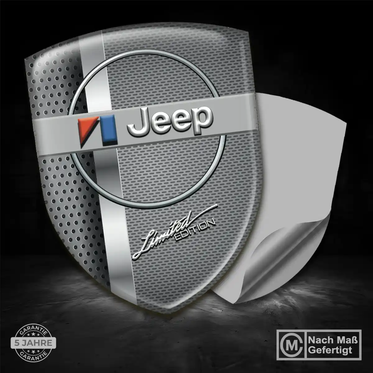 Jeep Aufkleber Embleme Silikon Auto Edles Design