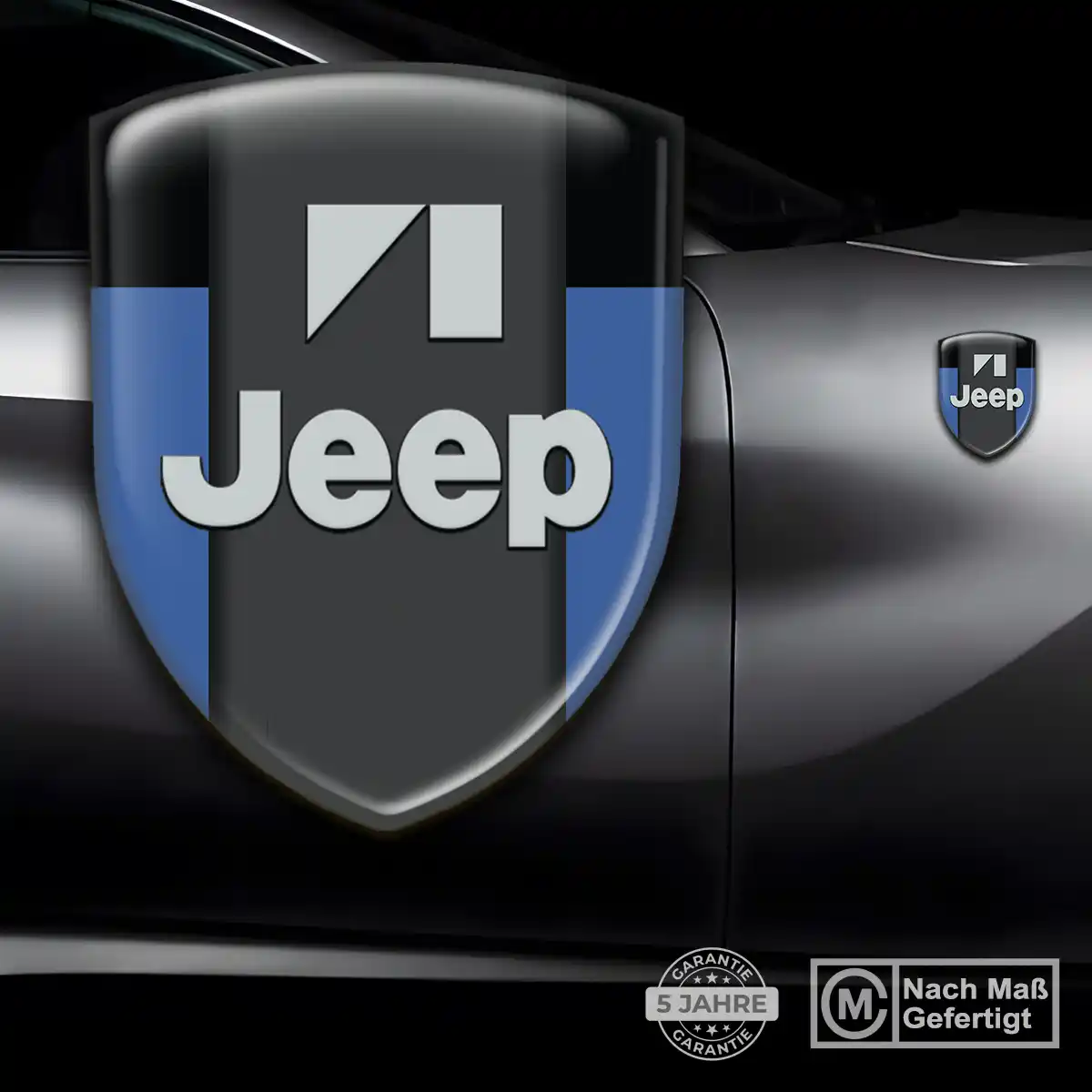 Jeep Aufkleber Embleme Silikon Auto Exterieurdesign