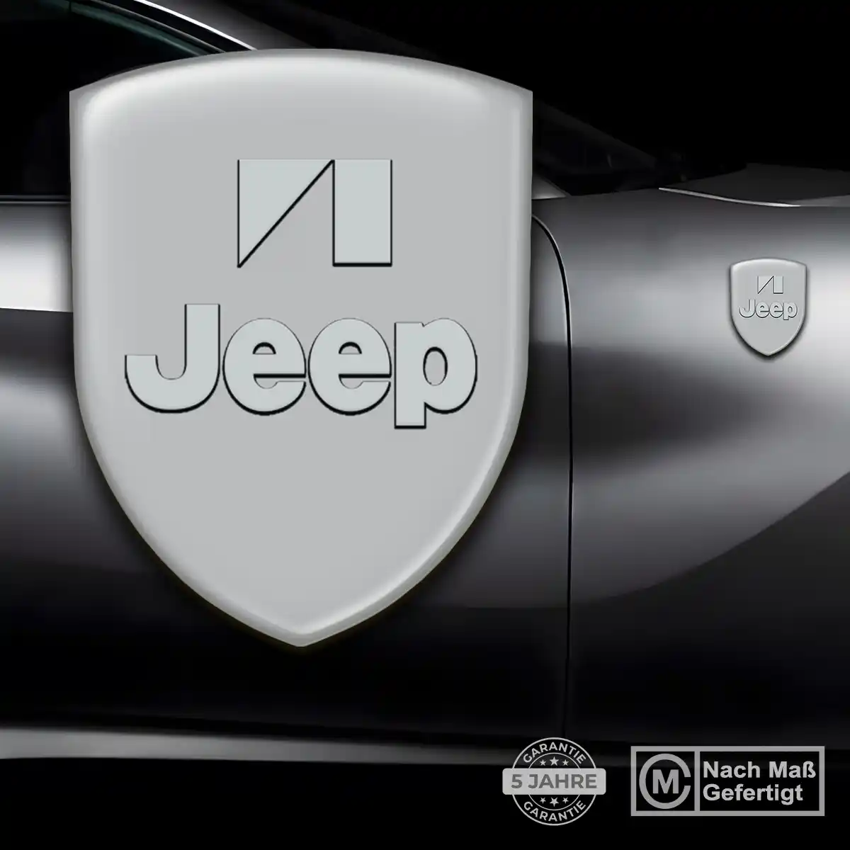 Jeep Aufkleber Embleme Silikon Auto Luxus-Edition