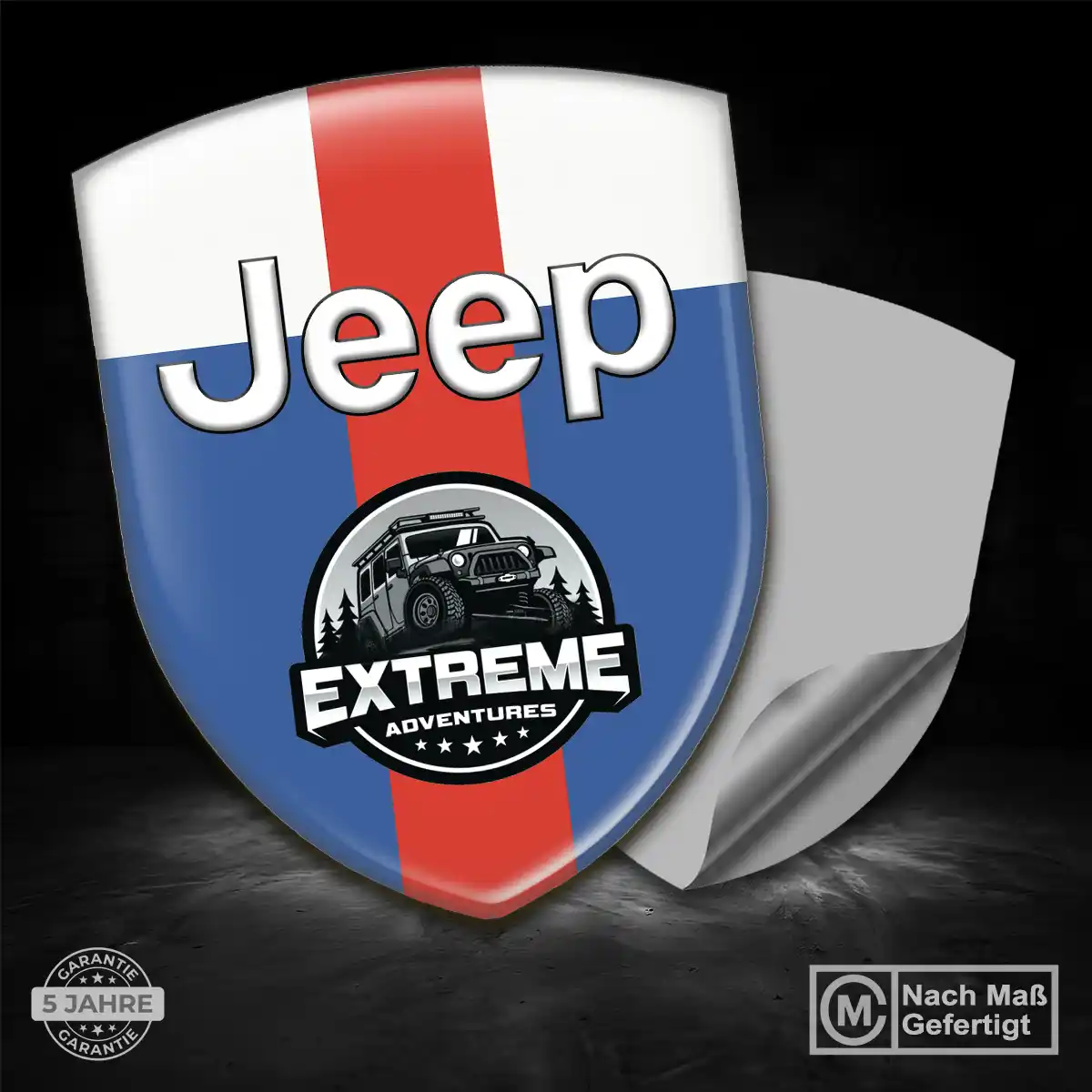 Jeep Aufkleber Embleme Silikon Auto Markenedition