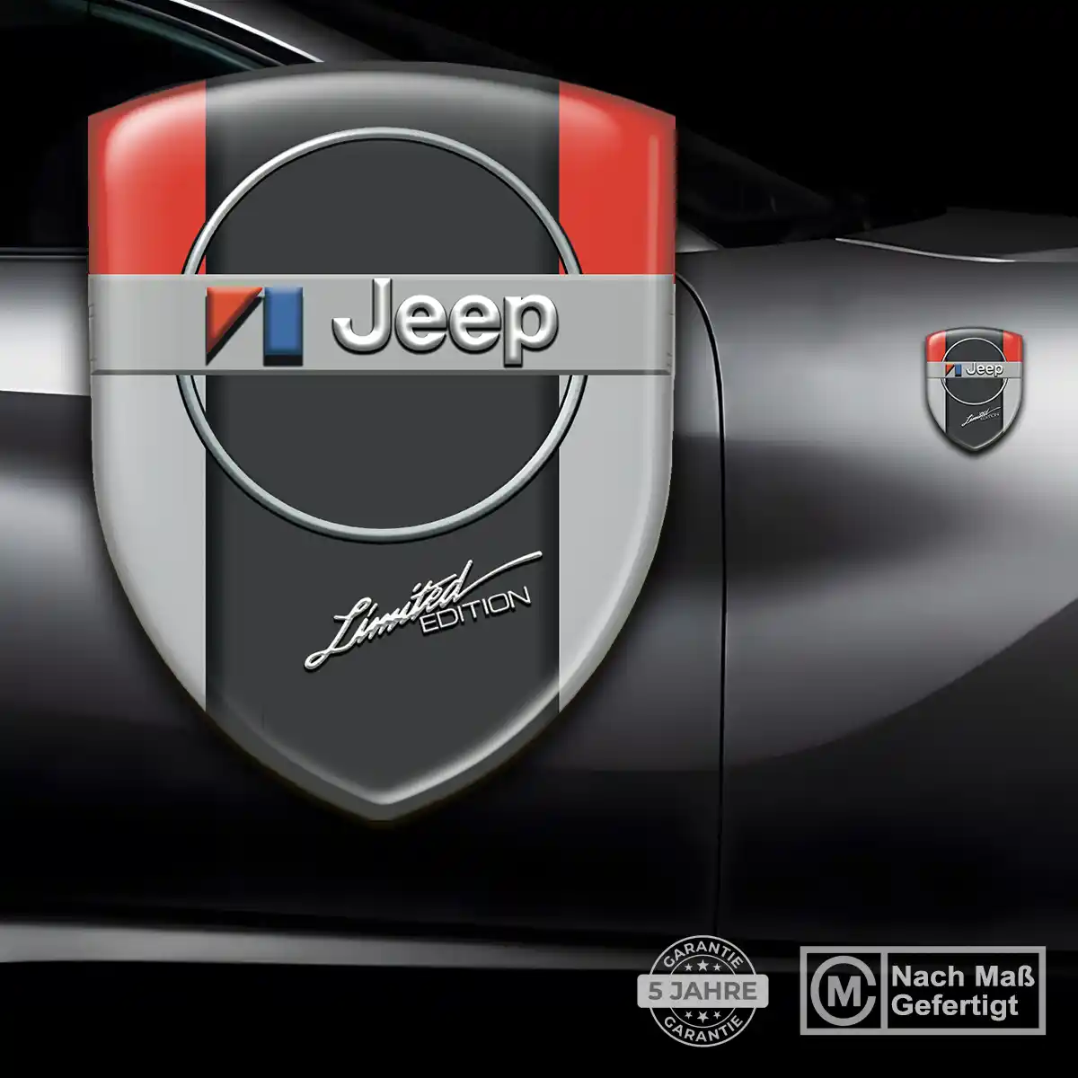 Jeep Aufkleber Embleme Silikon Auto Stilvolles Design