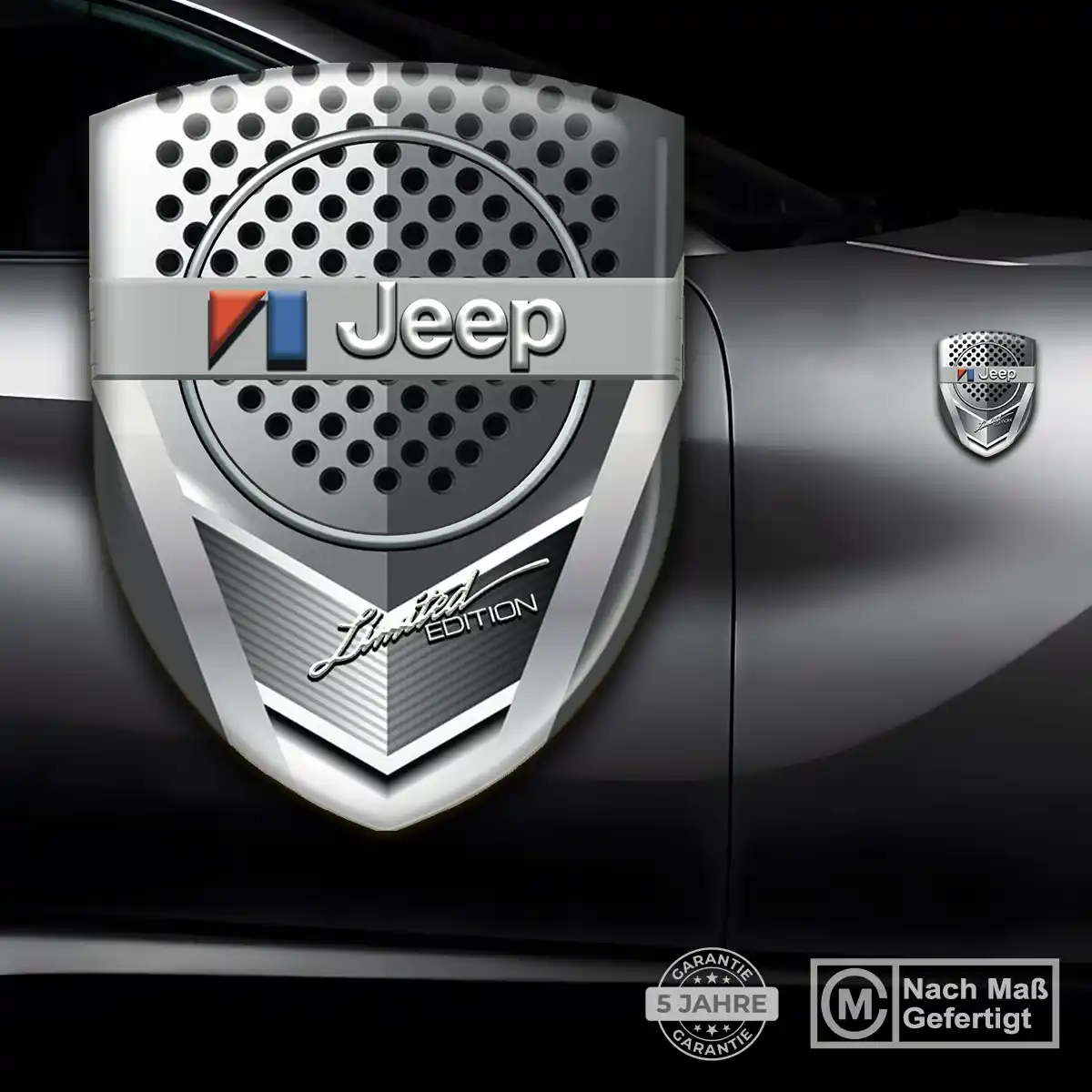 Jeep Aufkleber Embleme Silikon Exterieurdesign