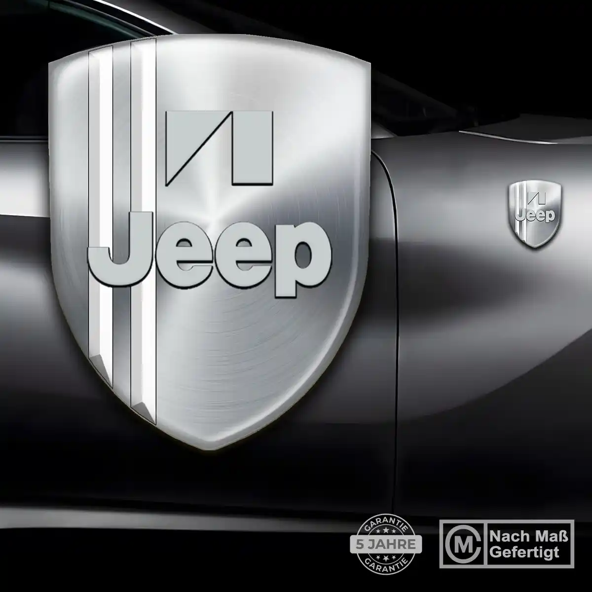 Jeep Aufkleber Embleme Silikon Luxus-Edition