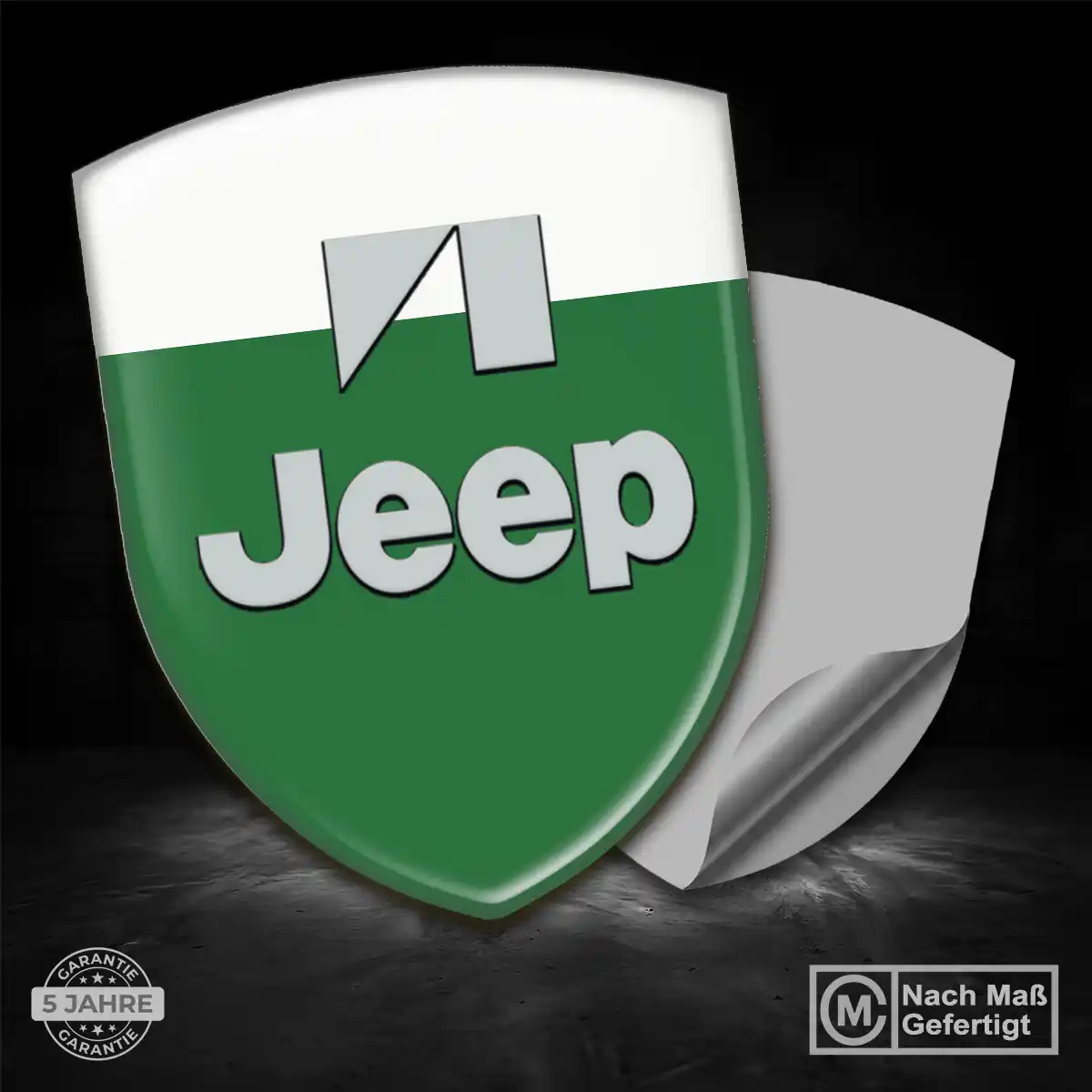 Jeep Aufkleber Embleme Silikon Premium-Edition