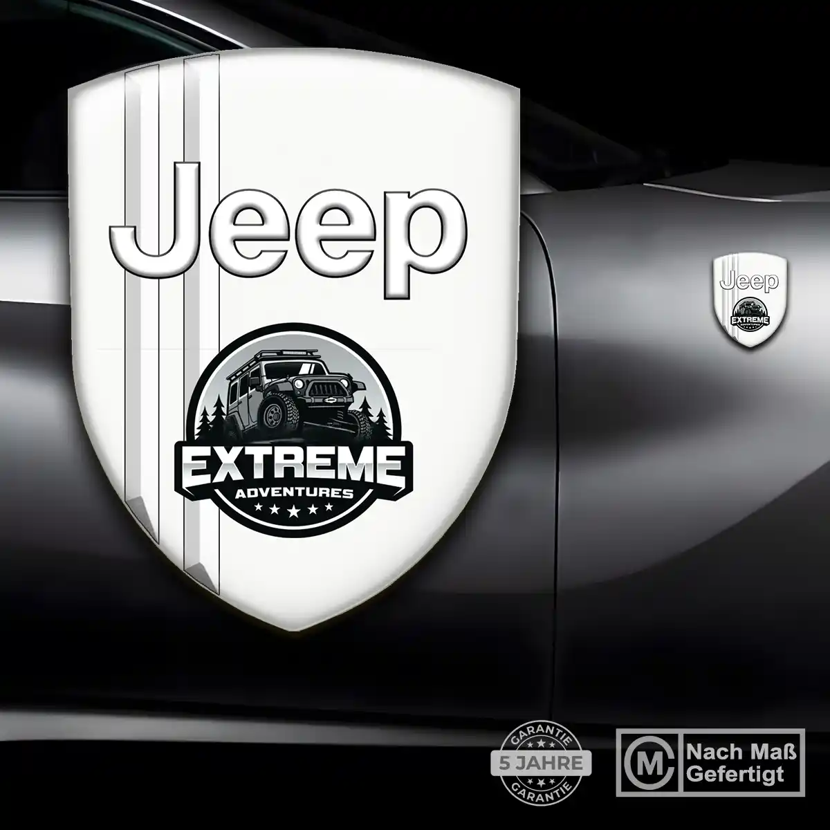Jeep Aufkleber Embleme Silikon Premiumqualität