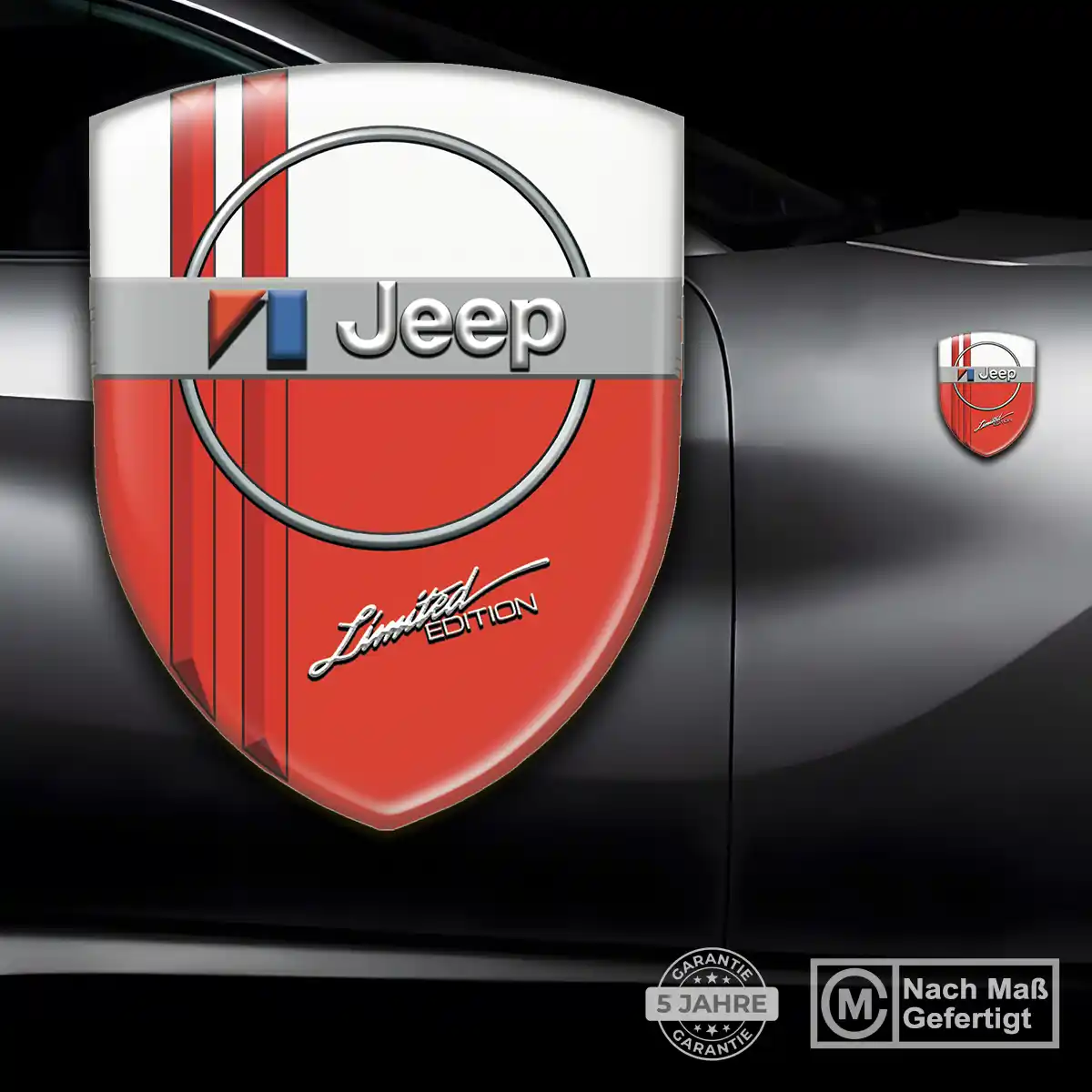 Jeep Aufkleber Embleme Silikon Stilvolles Design