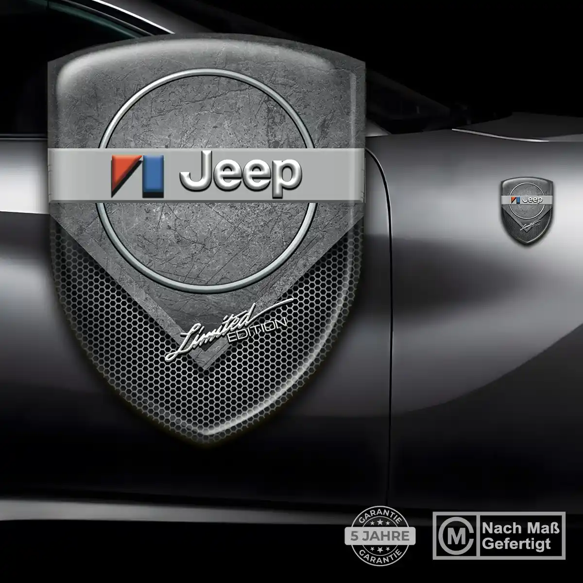 Jeep Aufkleber Exterieurdesign