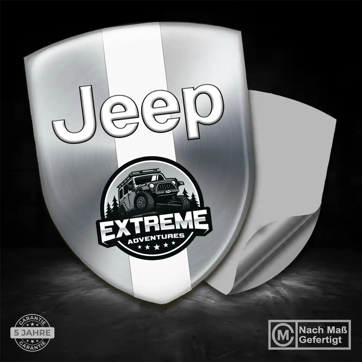 Jeep Aufkleber Hochwertiges Harz