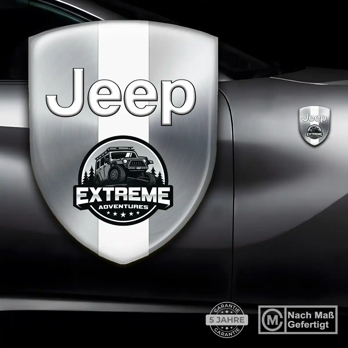 Jeep Aufkleber Hochwertiges Harz