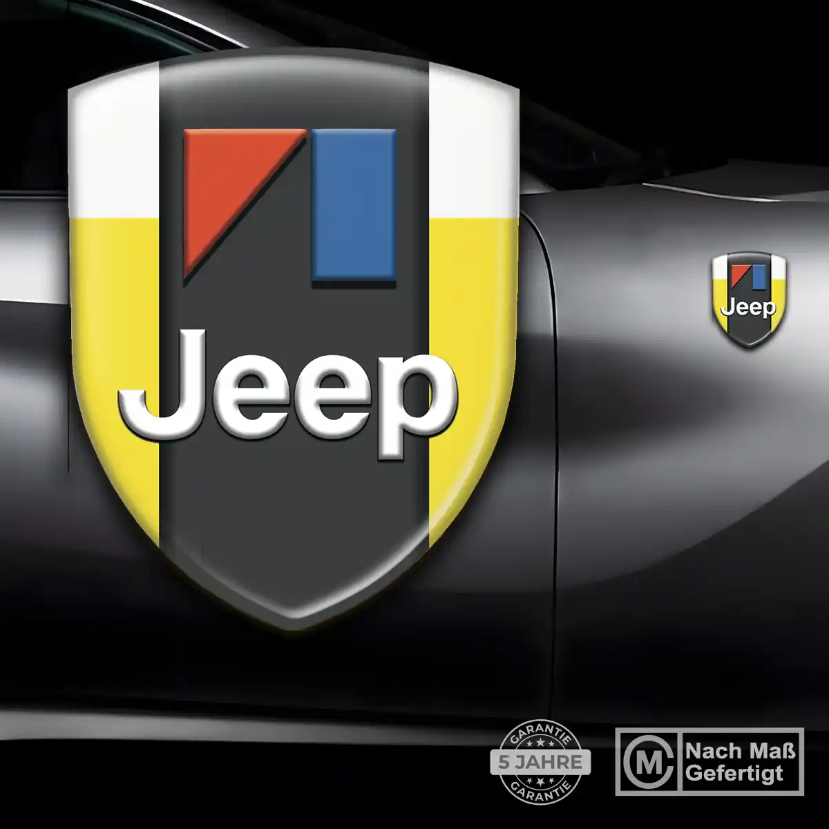 Jeep Aufkleber Interieurdesign