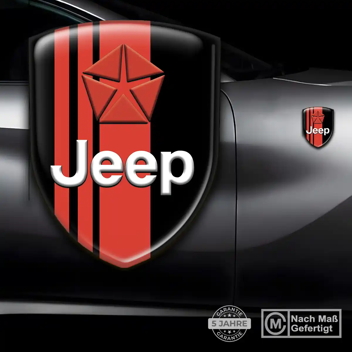 Jeep Aufkleber Premium-Edition