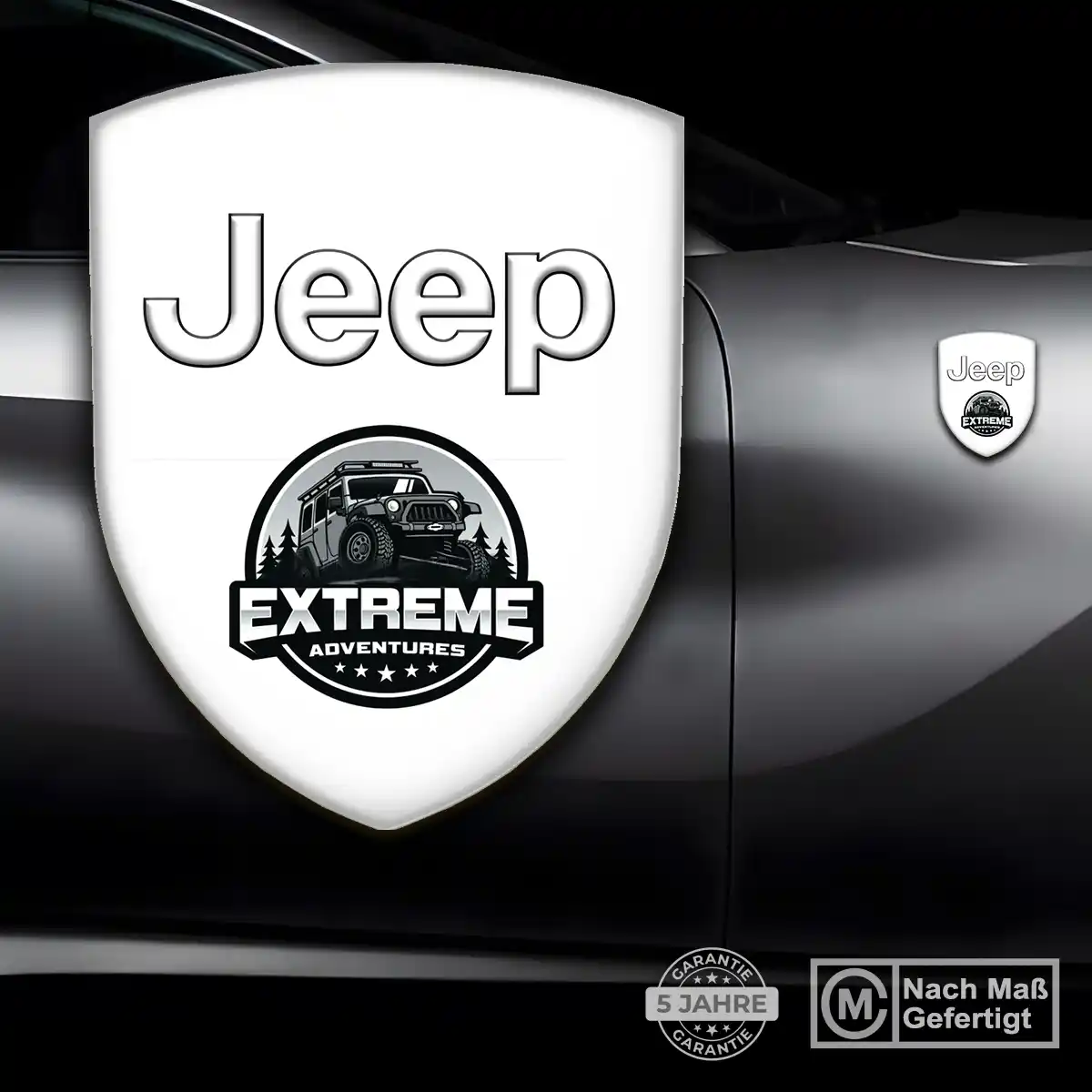 Jeep Aufkleber Silikon Embleme Anspruchsvolles Design