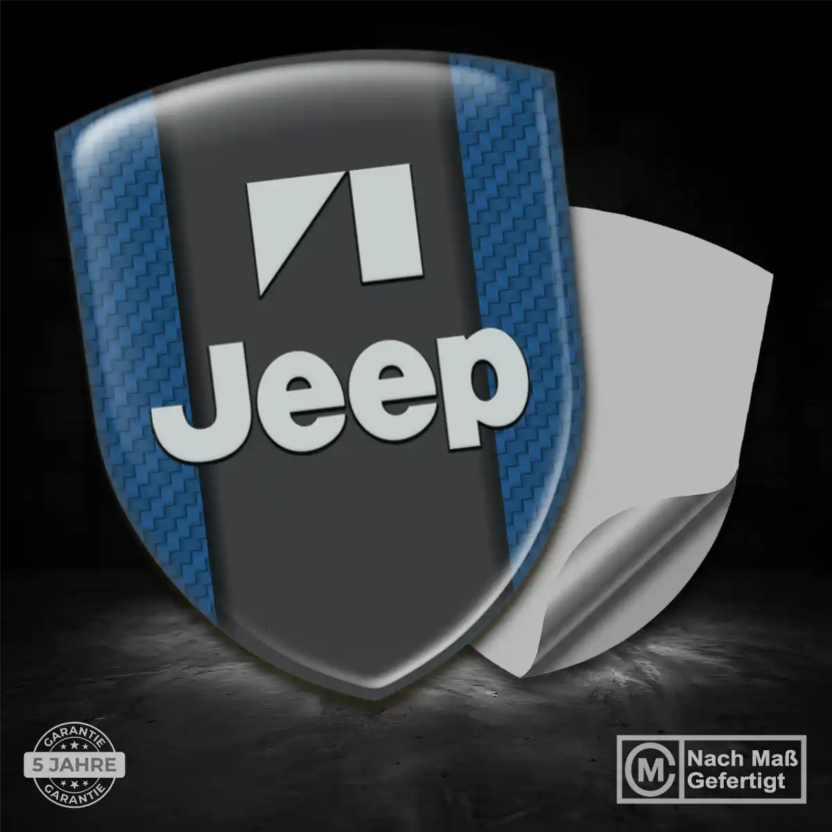 Jeep Aufkleber Silikon Embleme Auto Edles Design