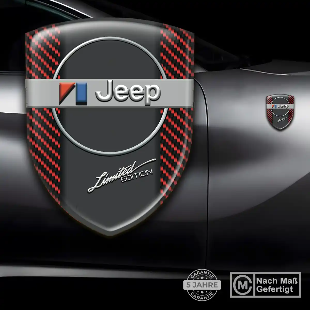 Jeep Aufkleber Silikon Embleme Auto Modernes Design