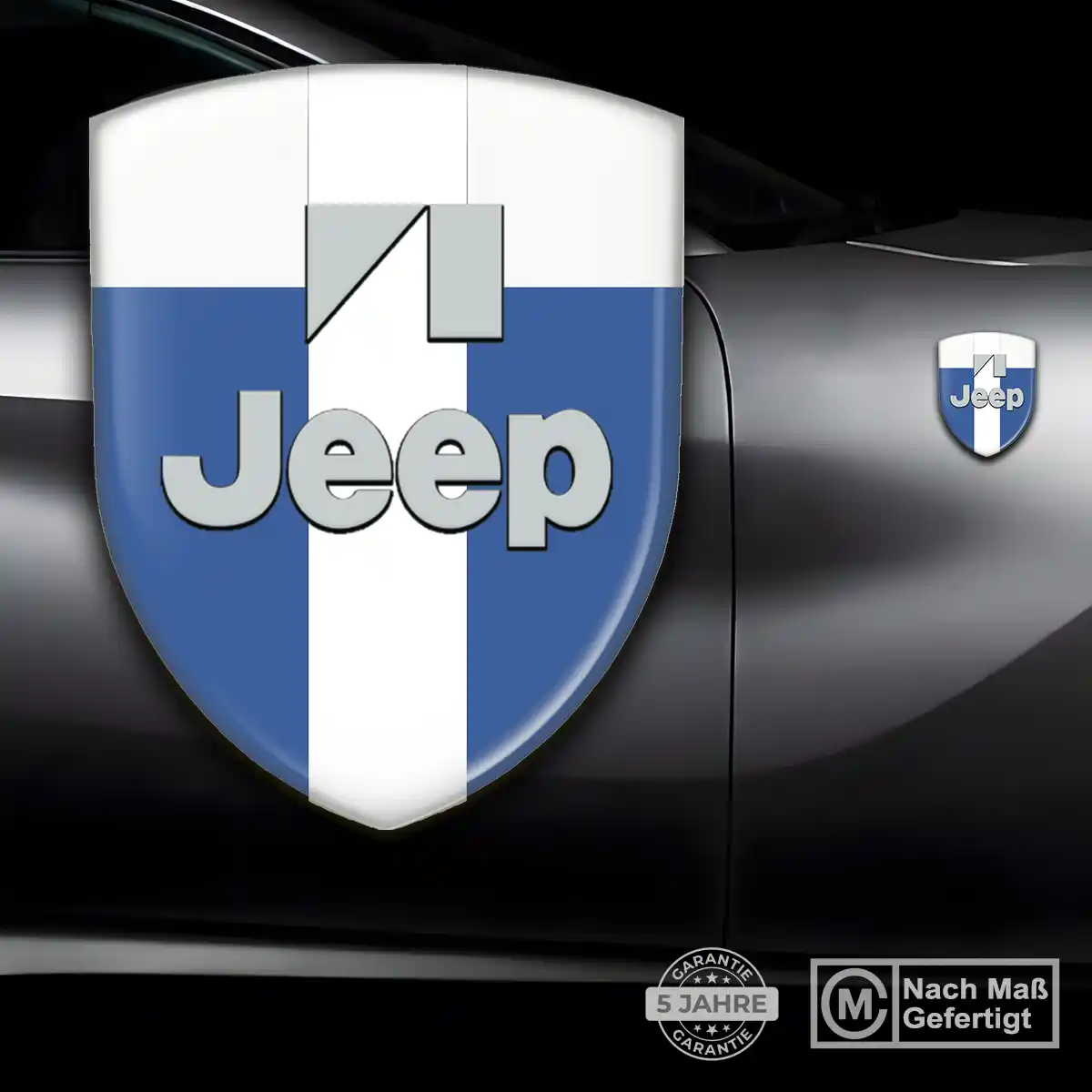 Jeep Aufkleber Silikon Embleme Erstklassige Qualität