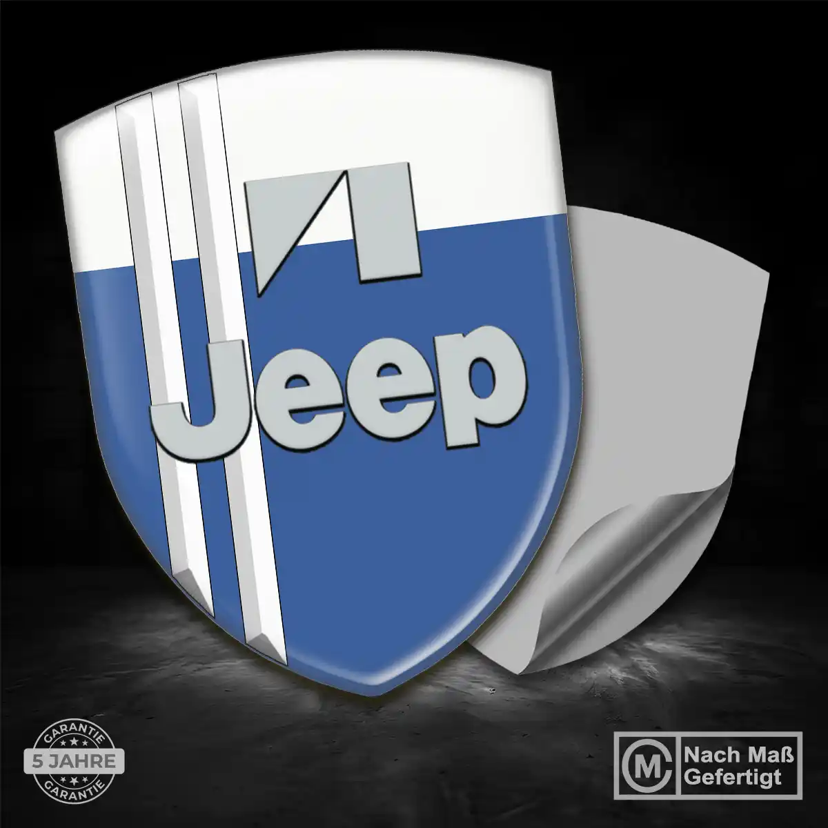 Jeep Aufkleber Silikon Embleme Markenedition
