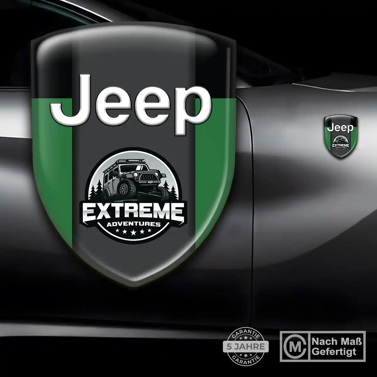 Jeep Aufkleber Silikon Embleme Modernes Design