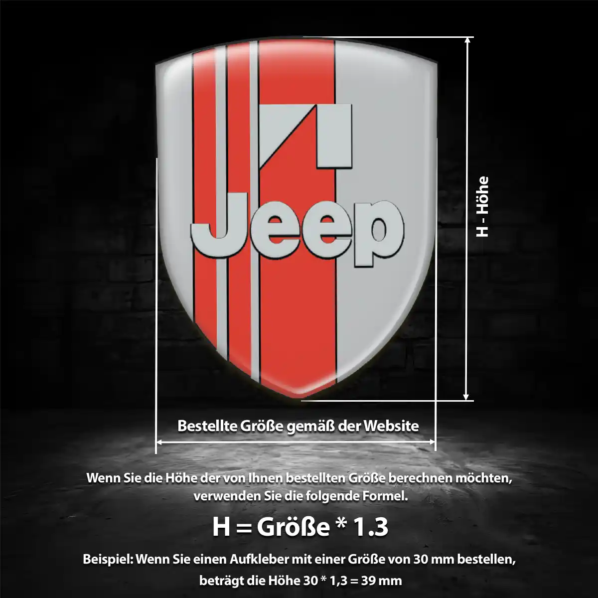 Jeep Aufkleber Stilvolles Design
