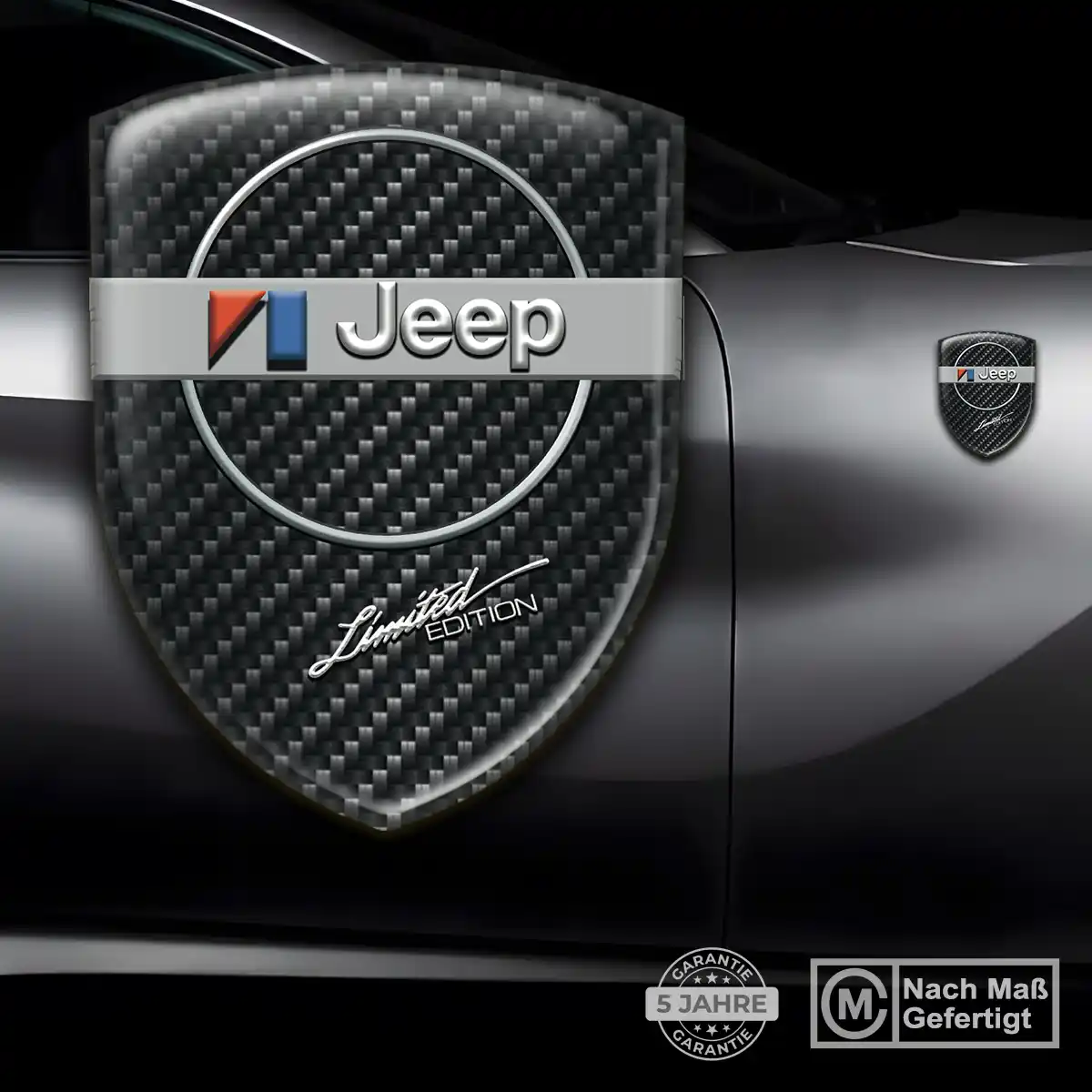 Jeep Aufkleber Wappen Anspruchsvolles Design