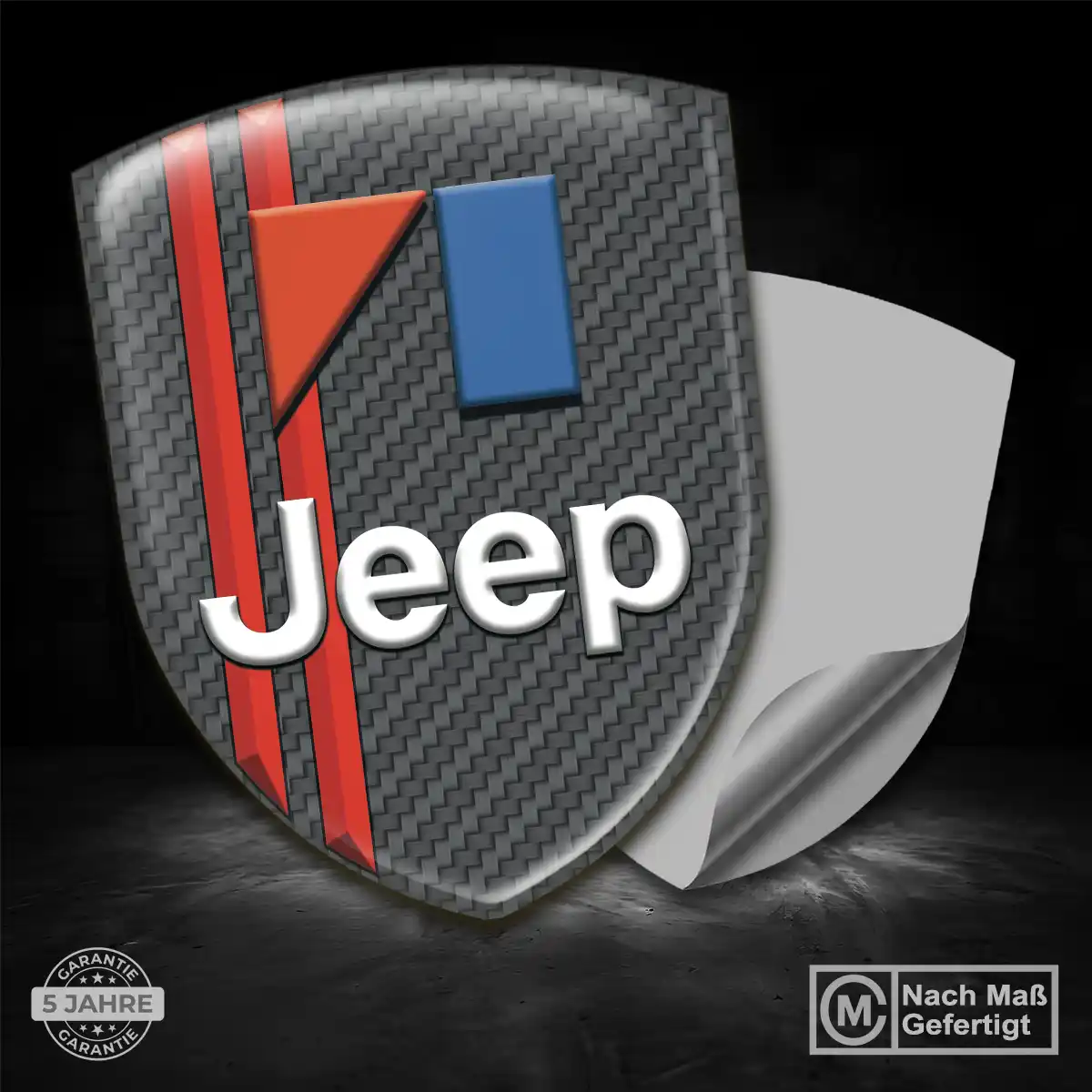 Jeep Aufkleber Wappen Auto Elegantes Design