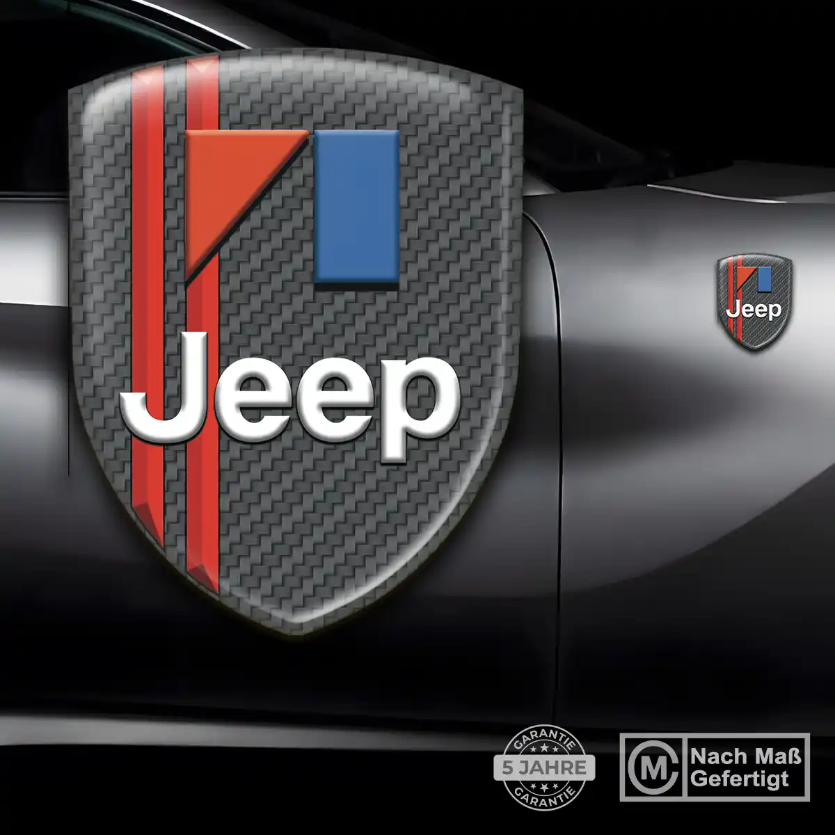 Jeep Aufkleber Wappen Auto Elegantes Design