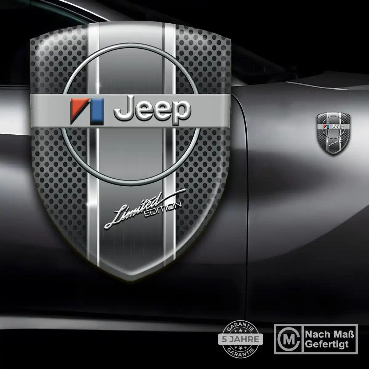 Jeep Aufkleber Wappen Auto Limitierte Auflage