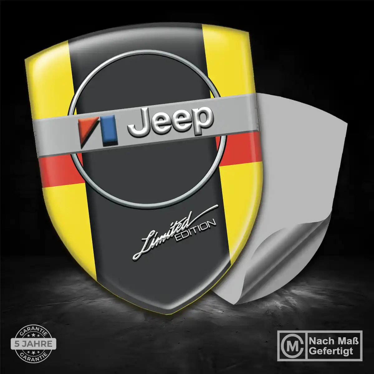 Jeep Aufkleber Wappen Auto Luxus-Edition