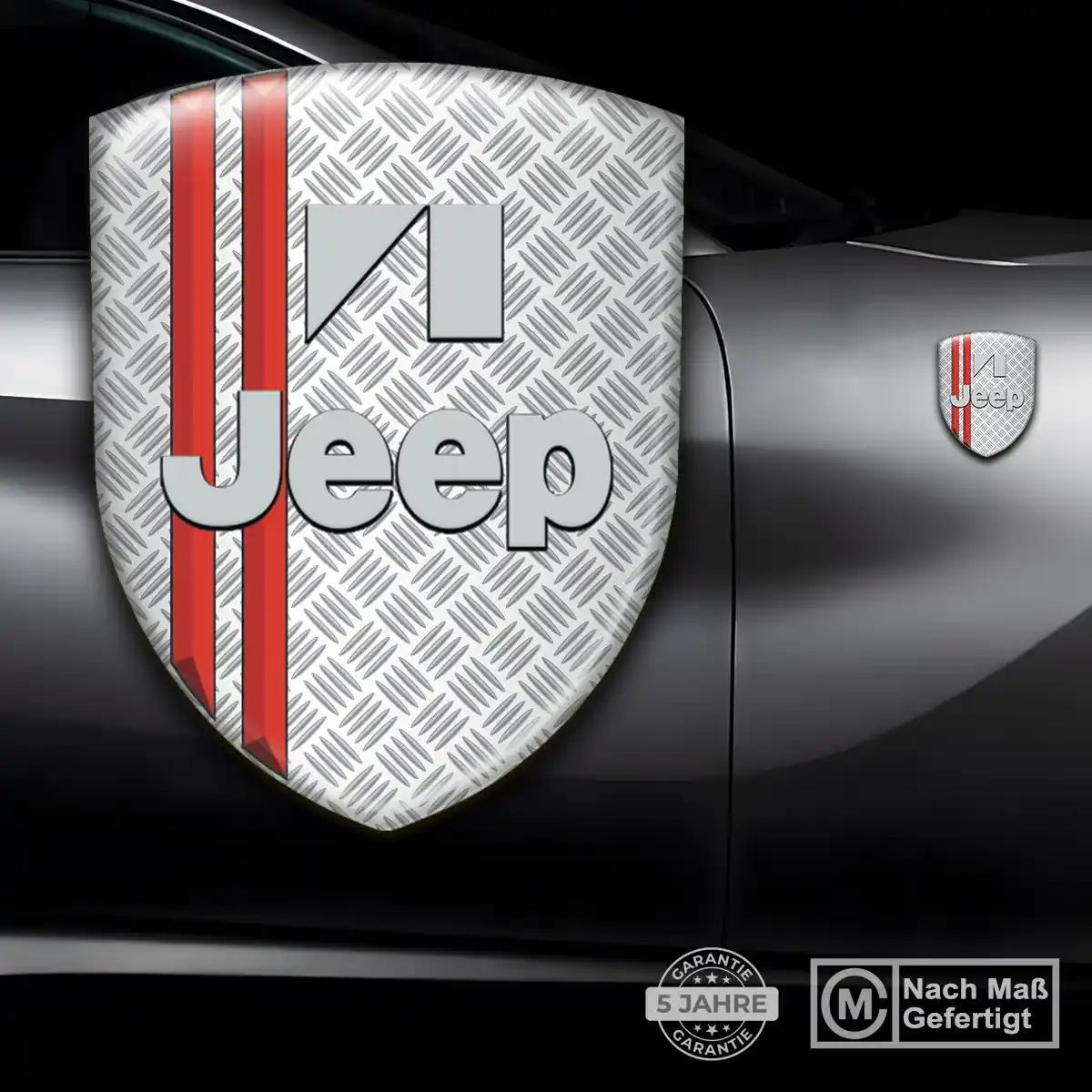 Jeep Aufkleber Wappen Auto Markenedition