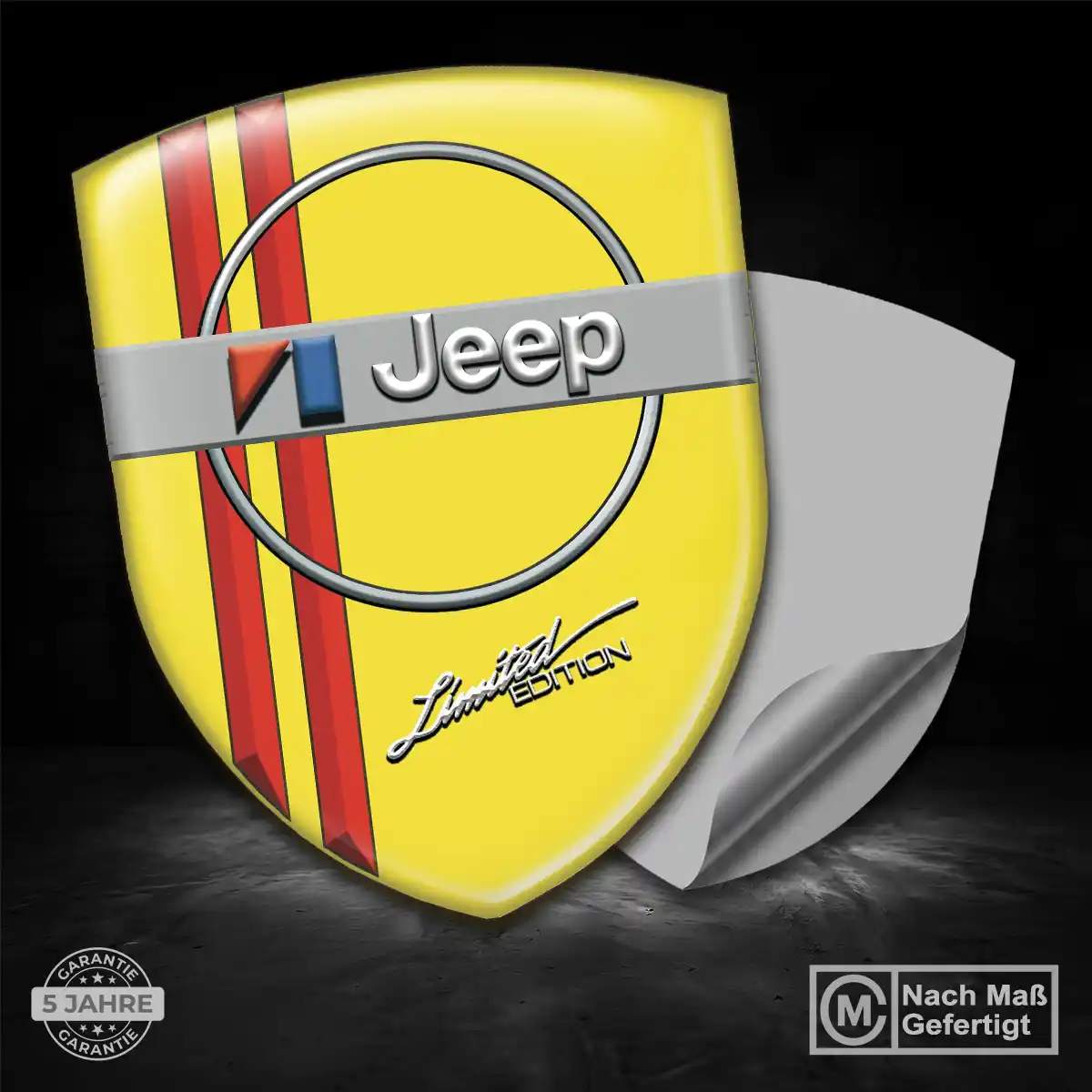 Jeep Aufkleber Wappen Emblem Auto Markenedition