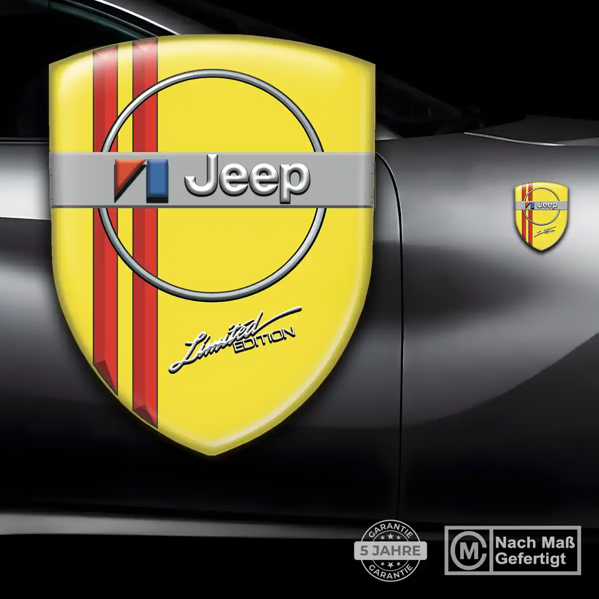 Jeep Aufkleber Wappen Emblem Auto Markenedition