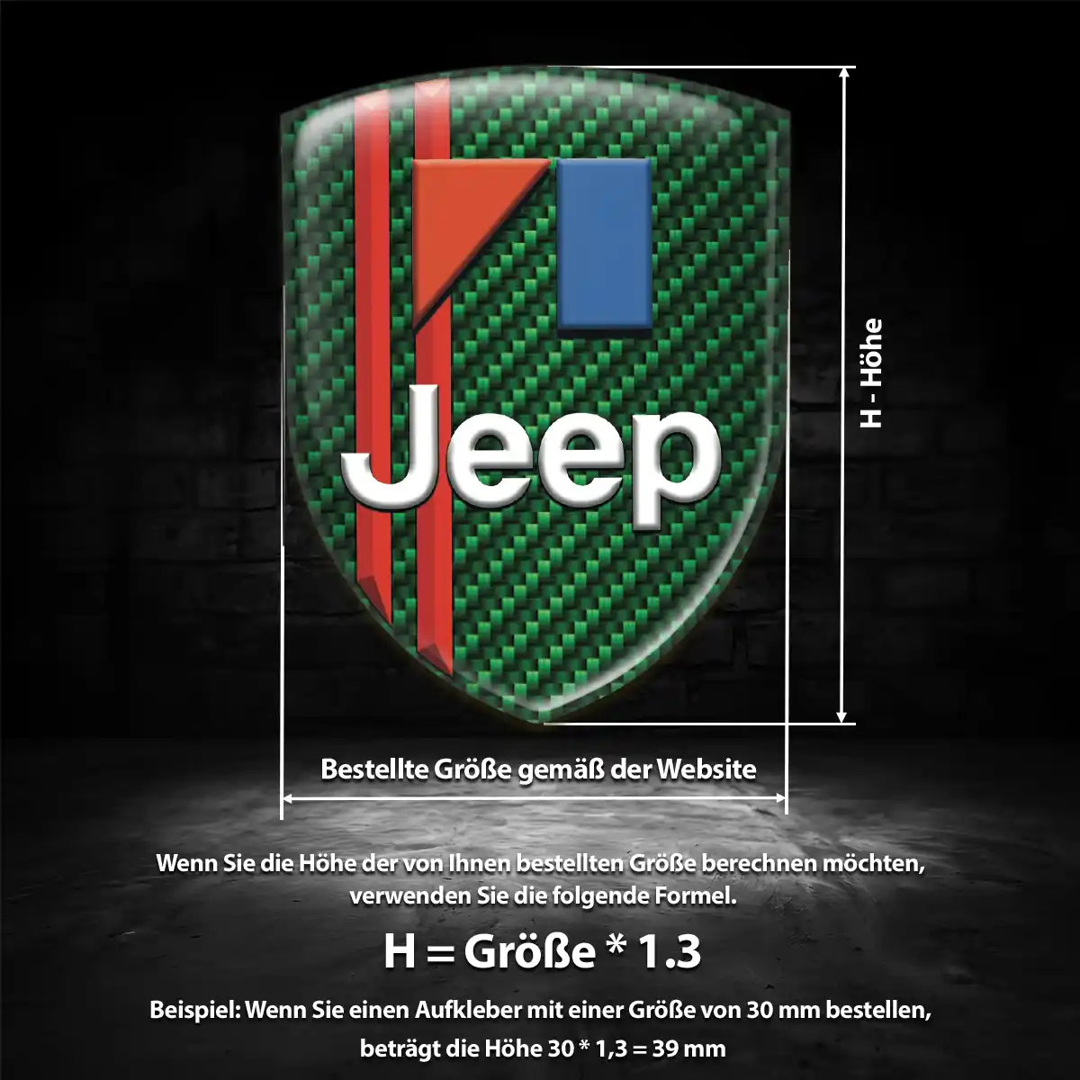 Jeep Aufkleber Wappen Emblem Auto Modernes Design