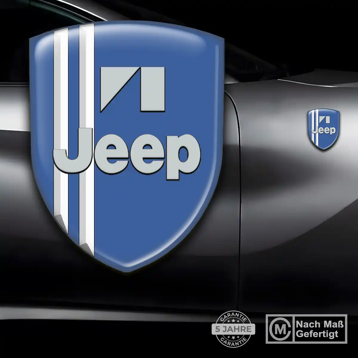 Jeep Aufkleber Wappen Emblem Auto Premium-Edition